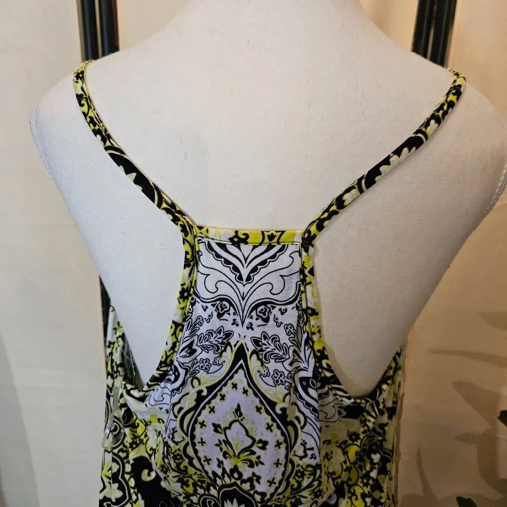 INC International Concepts top with fringe at the hem. Size Large - Picture 6 of 9